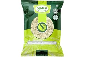 Saapido Pearl Millet Flour/Bajra Flour (1lbs)