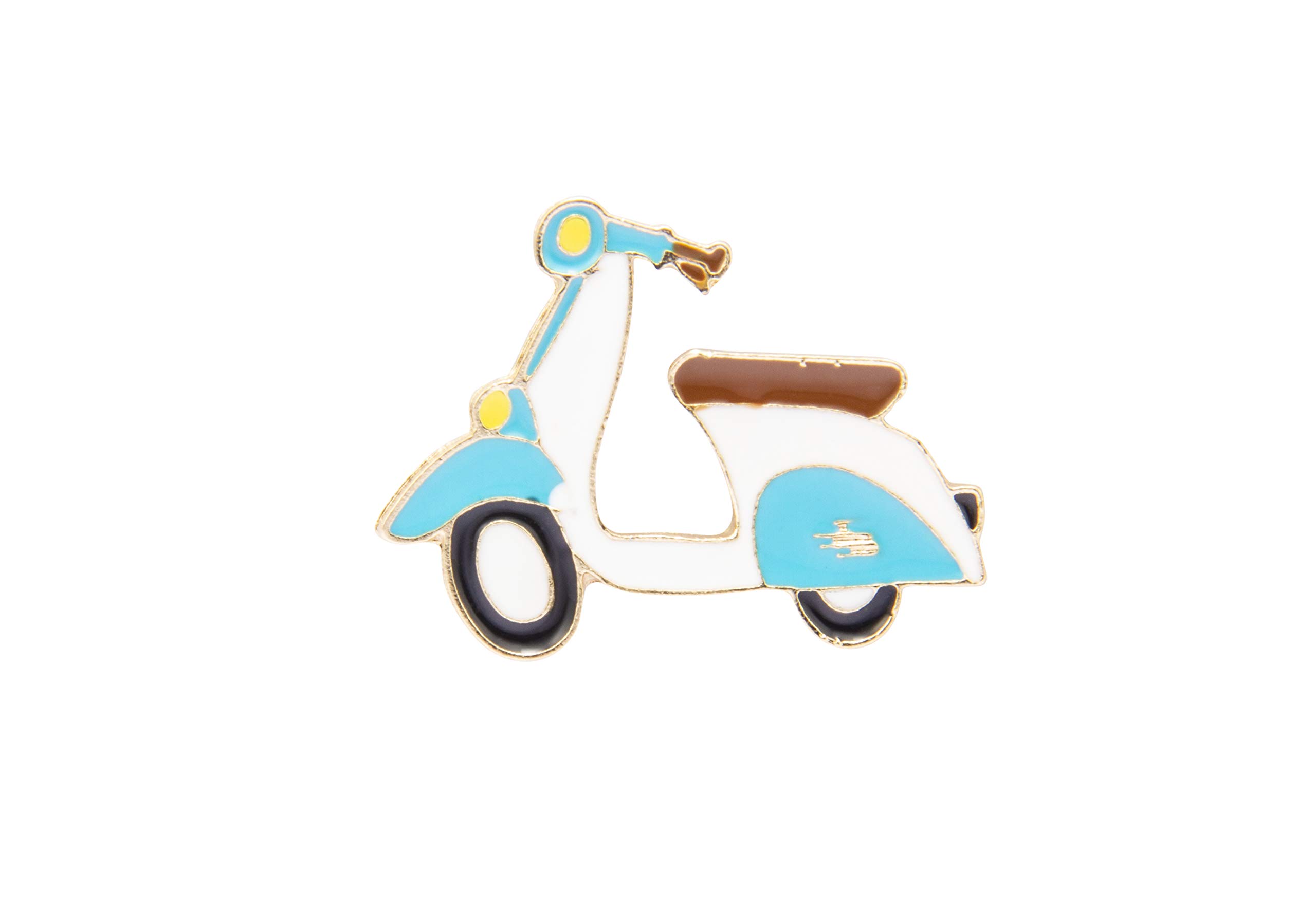 Brooch Lapel Pin for Men Classic Scooter Lapel Pin Badge Coat Suit Jacket Wedding Gift Party Shirt Collar Accessories Brooch