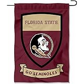 Florida State FSU Noles Shield Garden Flag