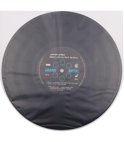 SdroceRyaM 50PCS 12 Inches LP Vinyl Record Inner Sleeves Anti Static Plastic Round Bottom Protective Sleeves, Translucent : Buy Online At Best Price In KSA - Souq Is Now