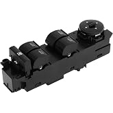 X AUTOHAUX Power Window Switch Window Control Switch BM5Z14529H for Ford | Front Left Driver Side, for Ford Escape Focus Transit Connect, Black
