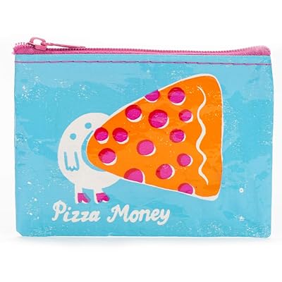 Blue Q Coin Purse Pizza Money