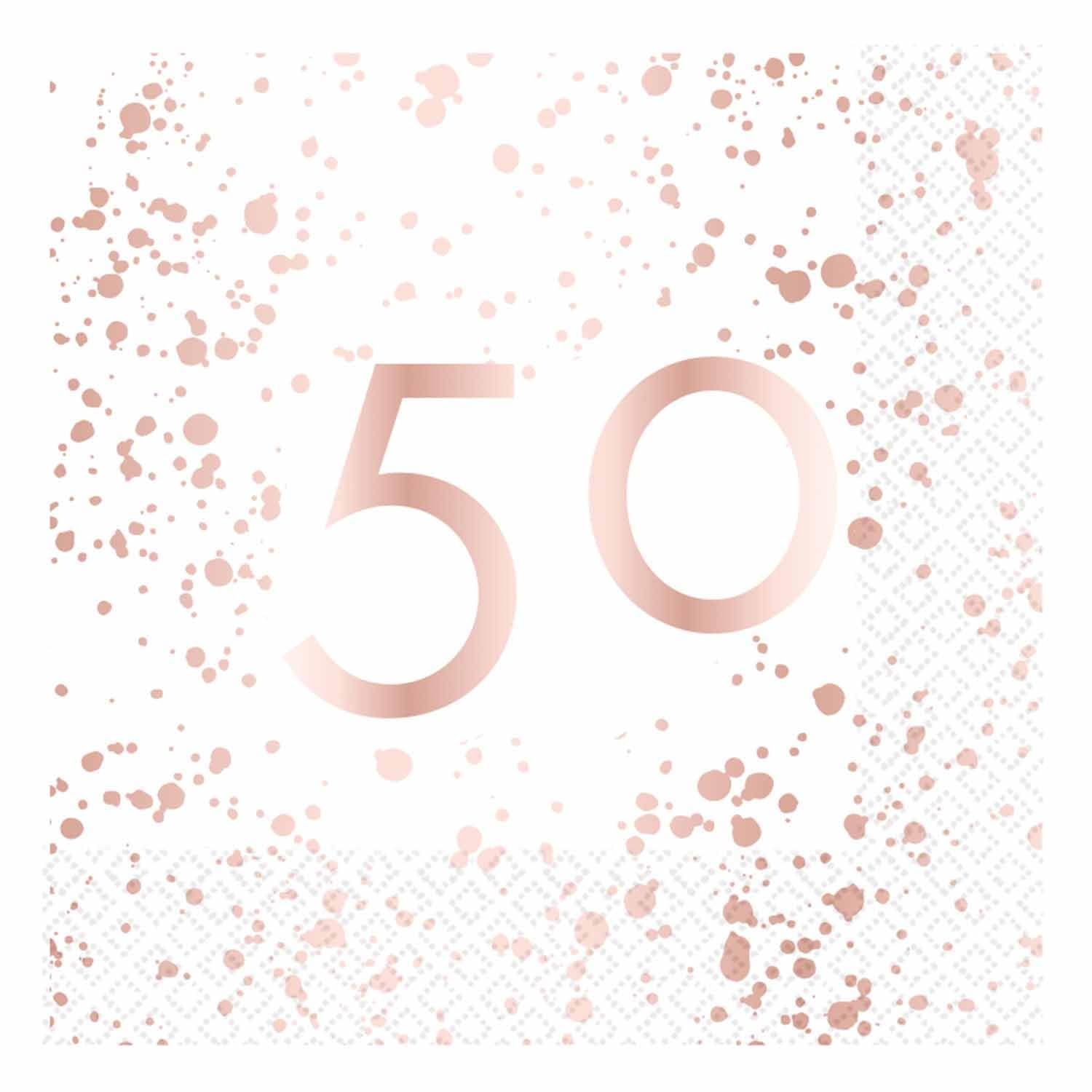 50TH ROSE GOLD LN
