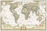 Image de World Executive [Poster Size and Laminated] (National Geographic Reference Map)