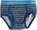 Trimfit Boys' Tagless Briefs, Blue/Grey, Small