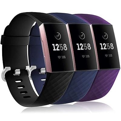 Waterproof Bands for Fitbit Charge 4/3 3-Pack, Nigeria Ubuy