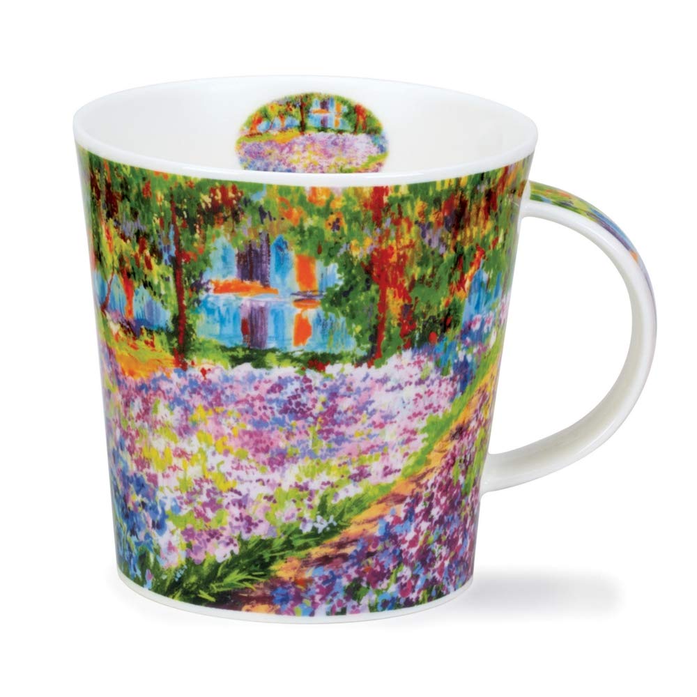 CA-GIVE-GA Giverny Garden Monet Inspired Bone China Mug - Cairngorm Shape 0.48l