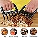 ELLECK Silicone BBQ/Cooking Gloves -Meat Shredder Claws -Kitchen Tongs -Silicone Brush Set, Silicone Heat Resistant Grilling BBQ, Oven, Grill, Baking, Cooking/Oven Gloves & Barbecue Claws (Black Set)