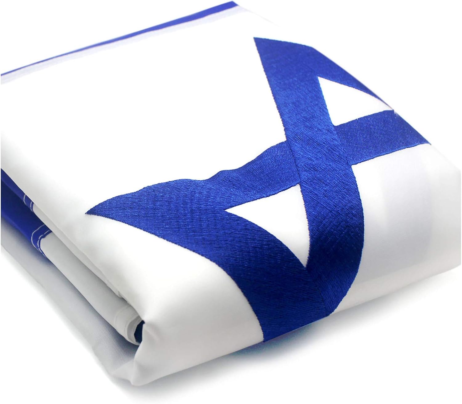 Flags - VSVO Israel (Israeli) Flag 3x5 ft Double Sided Embroidered 300D Oxford Nylon – Indoor/Outdoor, Brass Grommets, Durable for All Weather