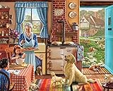 White Mountain Puzzles Cozy Kitchen - 300 Piece Jigsaw Puzzle