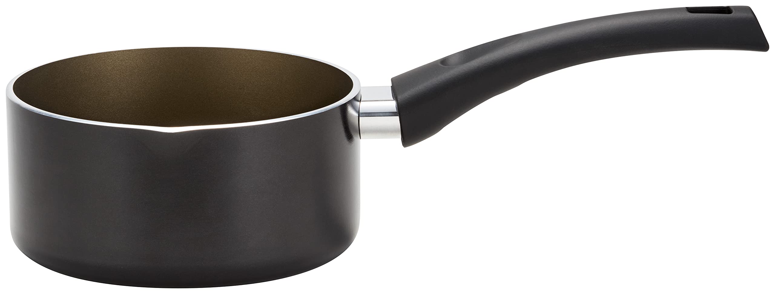 Judge Essentials Radiant Stainless Steel Non-Stick Milk Pan 16cm / 1.1L, Induction Ready, Oven & Dishwasher Safe