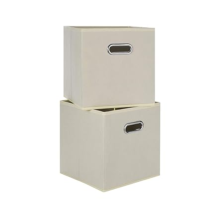 Chippon Faltbare Aufbewahrungsbox, Schubladenwürfel aus Stoff