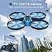 RCtown Drone with Camera Live Video, ELF II HW Mini WIFI FPV Drone for Kids, Headless Mode 3D 360° Flips & Rolls RC Quadcopter