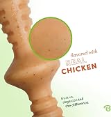 Benebone Zaggler Rolling Dog Chew Toy Real Chicken Giant Breeds USA view 2
