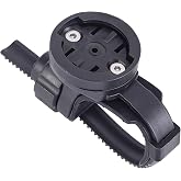 betlkdui Adjustable Bike Mount Computer, Out Front Bike Mount Compatible with Garmin, Round Tube/Flat Handlebars, Road Bikes/Folding Bikes, MTB