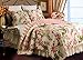 Greenland Home 100% Cotton Fashion Quilt Collection, Prewashed, Reversible Quilt Set, 2-Piece Twin/XL, Butterflies