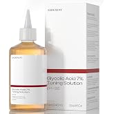 Glycolic Acid Toner: 240ml Glycolic Acid 7% Exfoliating Toner Toning Solution Which Soothes and Hydrates Skin