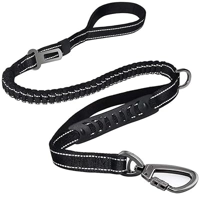 Reflective 6FT Bungee Dog Leash with Car Seat Belt Nigeria Ubuy