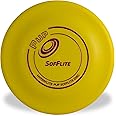 Hyperflite Pup SofFlite Dog Disc 7 Inch • Ultra-Soft for Canines with Sensitive Mouths • Best Flying • Dog Frisbee • Competition Grade • Outdoor Flying Disc Training • Yellow