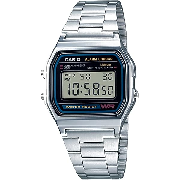 thumbnail image 2 of Casio A171WE-1A Digital Watch - Stainless Steel, Chronograph, Alarm, Day/Date, 7 Year Battery 2 of 3