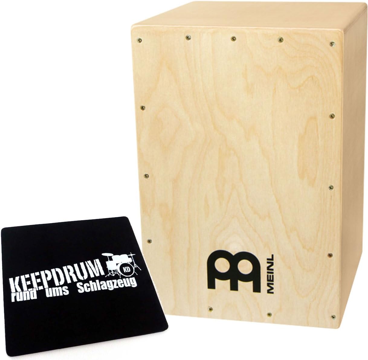 Meinl MYOCAJ Cajon Bausatz Natur + keepdrum Sitzpad CP01 Amazon.de Musikinstrumente