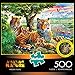 Buffalo Games - Amazing Nature Collection - Hidden Tigers - 500 Piece Jigsaw Puzzle