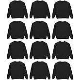 BILLIONHATS Mens Crewneck Sweatshirts in Bulk, Cotton, Wholesale Screenprinting Sweat Shirts For Men, Layer Shirt