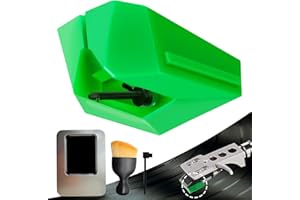 STFEDC 2026 Upgraded Stylus, AT-VMN95E Diamond Record Needle Replacement Stylus, Compatible with Audio-Technica VM95E & AT-LP120X-USB Turntables • High-Fidelity Durable Replacement Needle