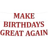 Funny Birthday Party Pack – Happy Birthday Banner and Swirls Pack - Adult Birthday Decorations – 21st – 30th – 40th – 50th – 60th – 70th – 80th Birthday Party Supplies