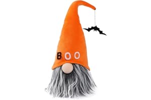 xywlwoer Halloween Gnomes Plush Decor,Handmade Craft Tomte Nisse Scandinavian Ornaments Elf Dwarf for Home Indor Halloween Day Party Table Decorations