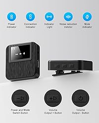 BAILIXIN 3-in-1 Professional Wireless Lavalier