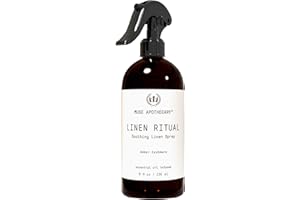 Muse Bath Apothecary Linen Ritual - Aromatic, Soothing, and Relaxing Linen Mist, Laundry and Fabric Spray - Infused with Natu