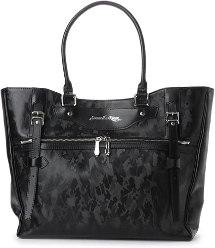 Amazon キングズ バイ サマンサタバサ レスター トートbag カモフラ調型押ver ボタン留め サマンサキングズ メンズバッグ ブラック Samantha Thavasa Petit Choice サマンサタバサプチチョイス トートバッグ