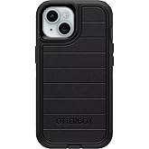 OtterBox iPhone 16e (Only) - Defender Series Case - Black - Case Only - Rugged & Durable - with Port Protection - Microbial Defense Protection
