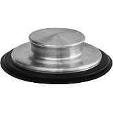 3 3/8 inch (8.57 cm) - Kitchen Sink Stopper Stainless Steel Garbage Disposal Plug Fits Standard Kitchen Drain Size of 3 1/2 inch (3.5") Diameter