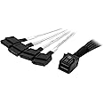 StarTech.com 1m Internal Mini SAS to SATA Cable - SFF-8643 to 4X SATA (SAS43SAT1M)