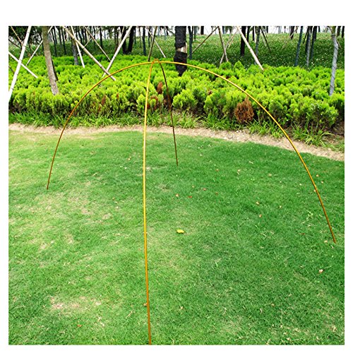 Tent Pole Rod Aluminum Alloy Tarp Poles Supporting Rod Tent Stakes Support Replacement Kit (2Pcs) - Thumbnail 2