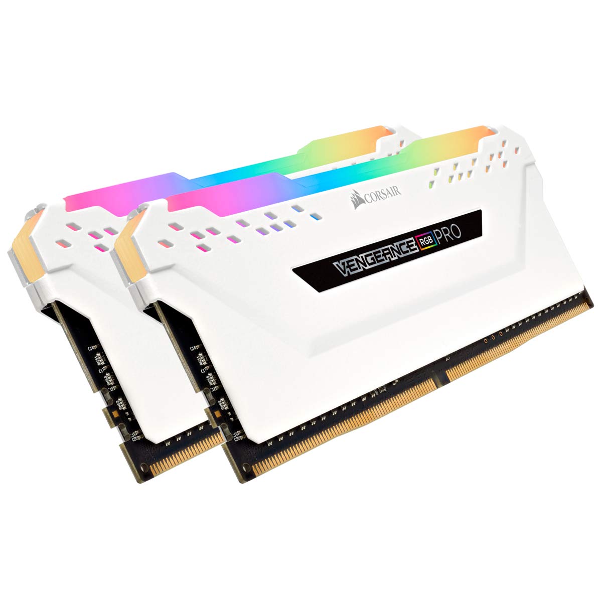 Corsair Vengeance RGB Pro 32GB (2x16GB) DDR4 3200 (PC4-25600) C16 Memoria de escritorio - Blanco (CMW32GX4M2E3200C16W)