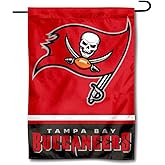 Tampa Bay Buccaneers Double Sided Garden Flag
