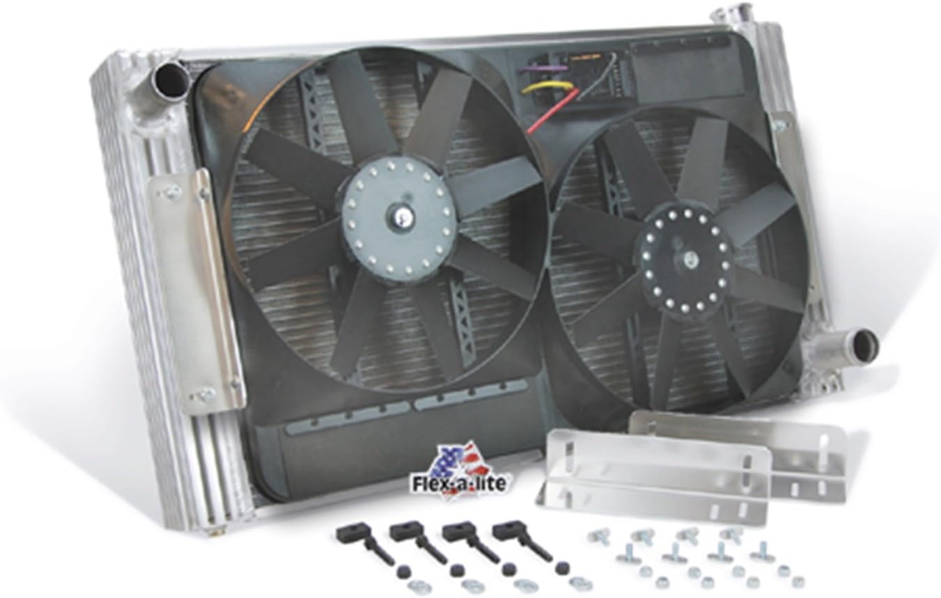 Flexalite 58295L 28" Core Radiator/Fan Combo with Left