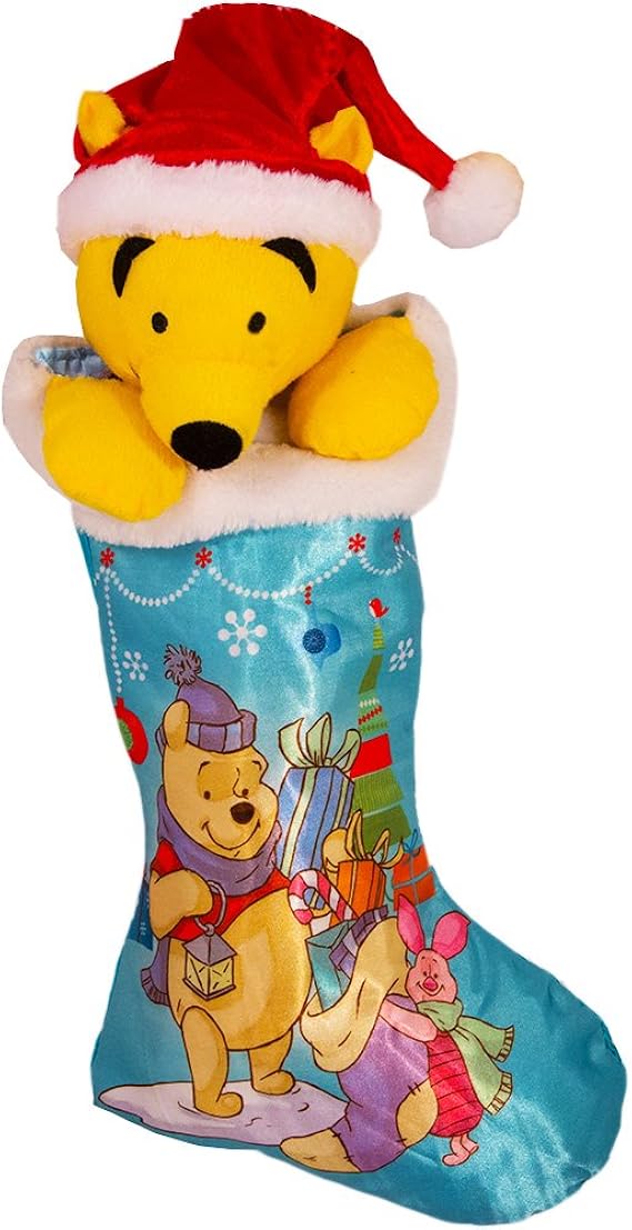 disney plush head christmas stockings
