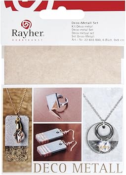 Amazon Com Rayher 22655000 Decorative Metal Set 9 X 9 Cm