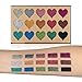 BEAUTY GLAZED Makeup 15 Colors Glitter Eyeshadow Palette