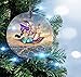 Trend Setters Disney – Aladdin – Princess Jasmine – Flying Carpet Ride - Thomas Kinkade – 3.5” Starfire Prints Hanging Glass Print Accessory - Ideal for Gifting and Collecting Ltd.