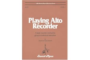 Sweet Pipes Playing Alto Recorder