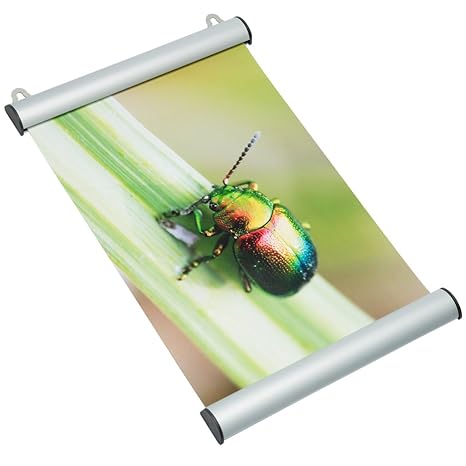 Klemmschiene Snap aus Alu Sondermaß Posterschiene Posterleiste Plakatschiene 1500 mm