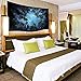 Celestial Galaxy Night Sky Full of Stars Wall Tapestry Sublime Forest Nature View Hanging Artistic Home Décor (80