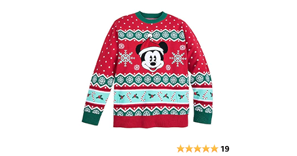 Amazon.com: Disney Mickey Mouse Family Holiday Sweater for Men Size Mens XL  Multi : Ropa, Zapatos y Joyería