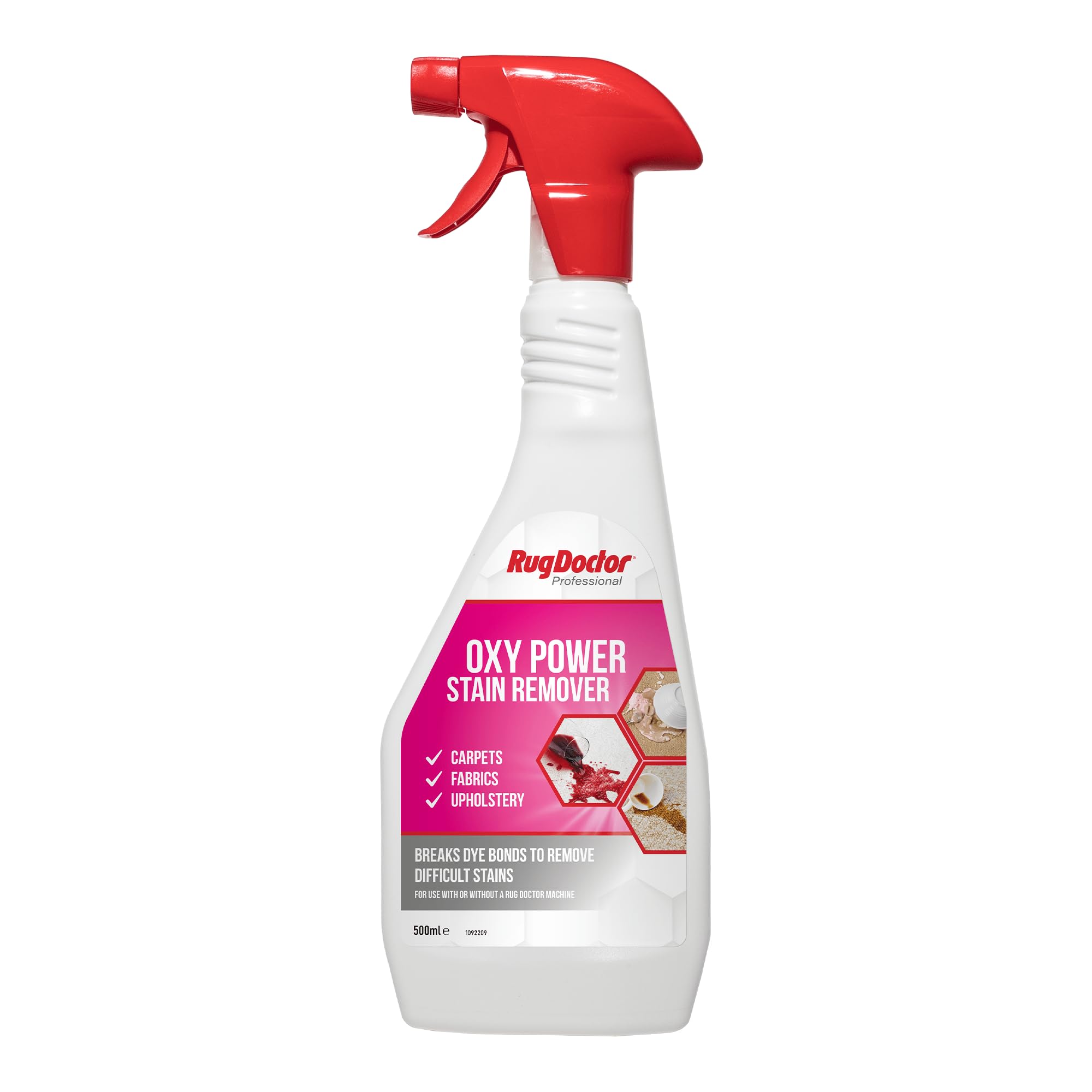 Rug Doctor Oxy Power Stain Remover, 500 ml Trigger Spray