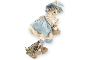 SAGEFINDS Enchanting Kitchen Witch, Good Luck Cooking Doll, Kitchen Home Decoration, 13” H